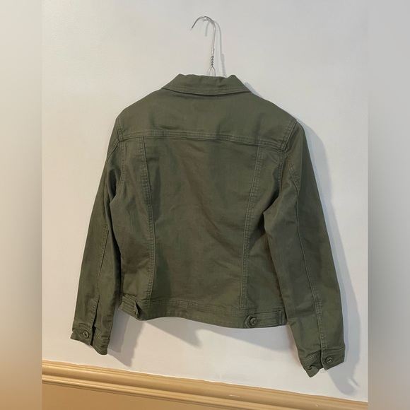Parasuco Olive Green Denim Jacket - Picture 6 of 8